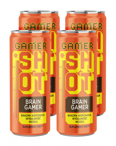 Brain Gamer suplement diety (4x250 ml)