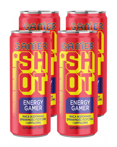 Energy Gamer suplement diety (4x250 ml)