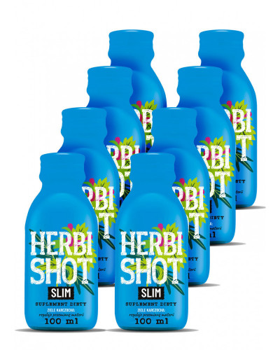Herbi Shot Slim suplement diety (8x100 ml)