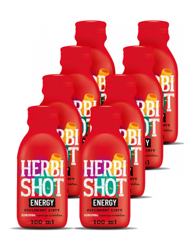 Herbi Shot Energy suplement diety (8x100 ml)