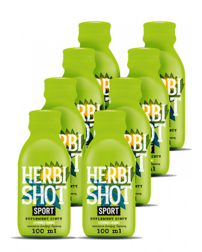 Herbi Shot Sport suplement diety (8x100 ml)